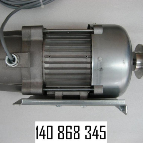 140868345 - 1PH. MOTOR 0,75KWATT 230V COMPL..M. #TRAEG#.U.PULLEY DISK.112/..EQUIPPED.0